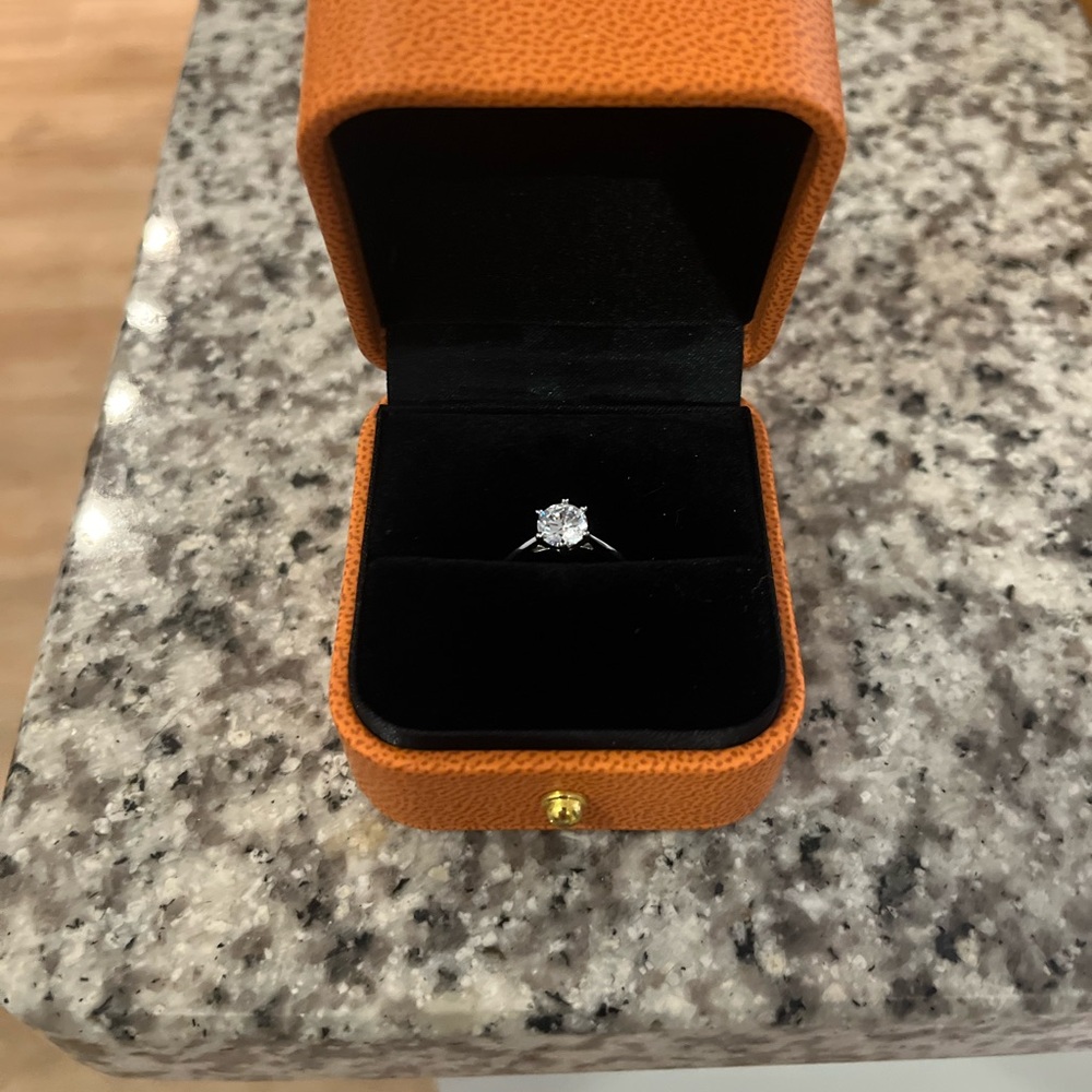 Moissanite Ring